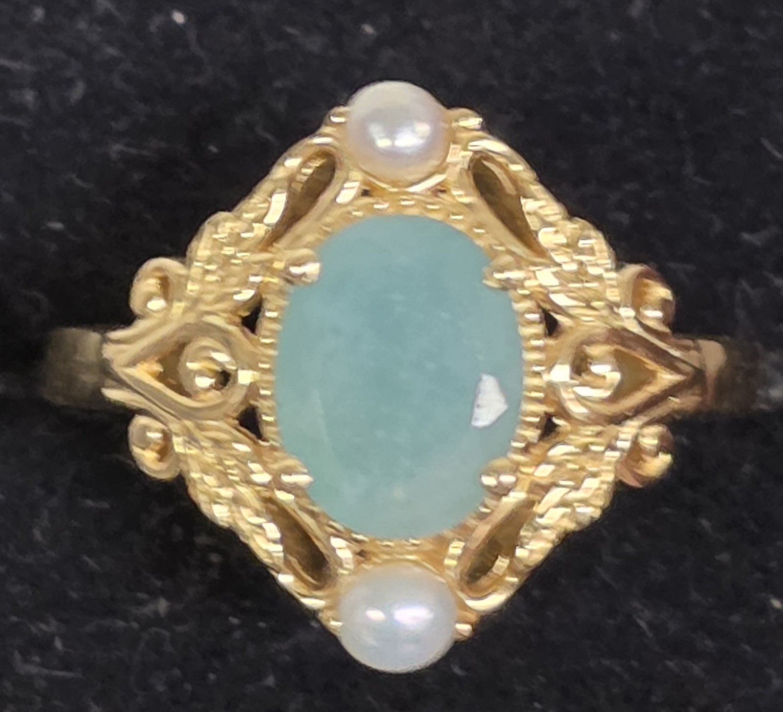 Djoy 925 ring 18k Yellow Gold Vermeil Plating Green Grandidierite Center Ring Djoy 925 ring 18k Yellow Gold Vermeil Plating Green Grandidierite Center Ring