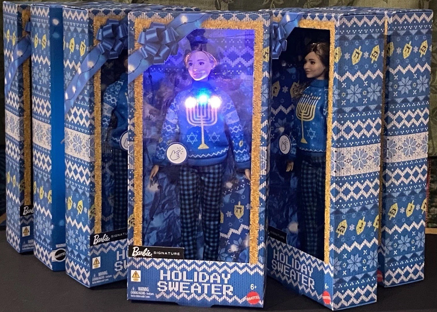 NEW IN HAND 2026 Barbie Signature LIGHT UP Holiday Sweater Hannukah Jewish Doll NEW IN HAND 2026 Barbie Signature LIGHT UP Holiday Sweater Hannukah Jewish Doll