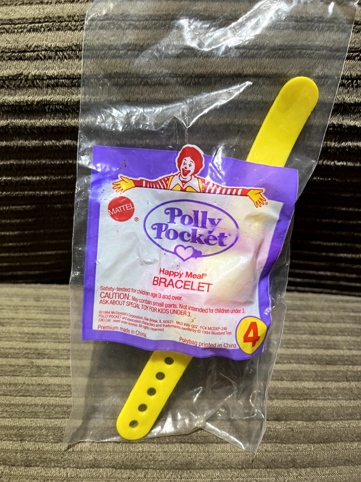 Brand New McDonalds Polly Pocket #4. 1995. Sealed Brand New McDonalds Polly Pocket #4. 1995. Sealed