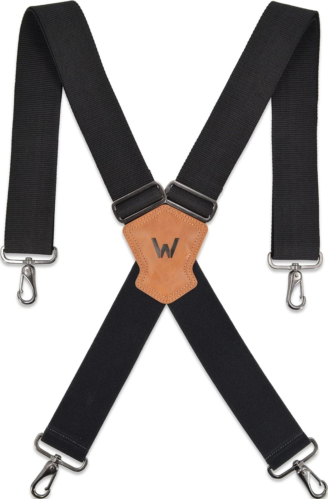 WELKINLAND 2Inch Men\'s Heavy Duty Suspenders w/Hooks For jeans