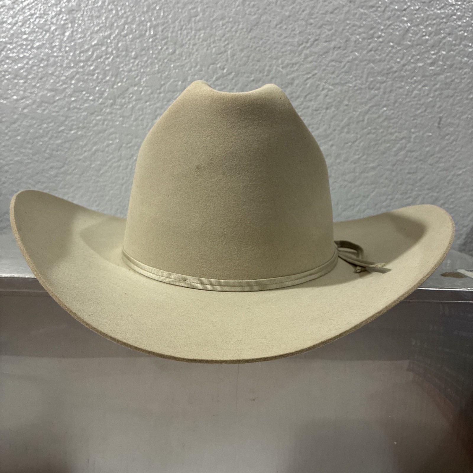 Vintage Resistol 7X Beaver Felt Golden-bear Cowboy Hat 7 1/8 Cattle King