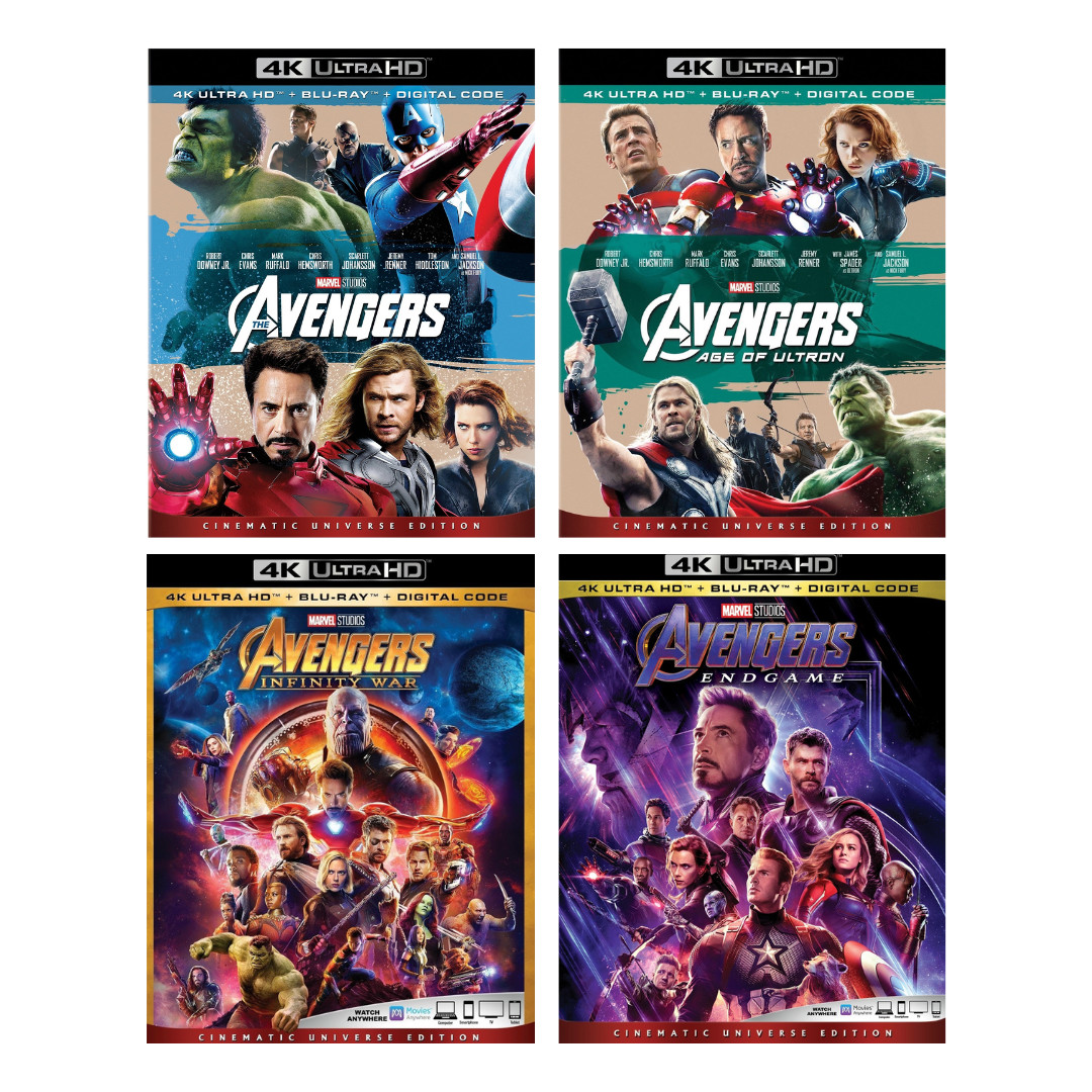 Avengers 1-4 (4K) New Avengers 1-4 (4K) New