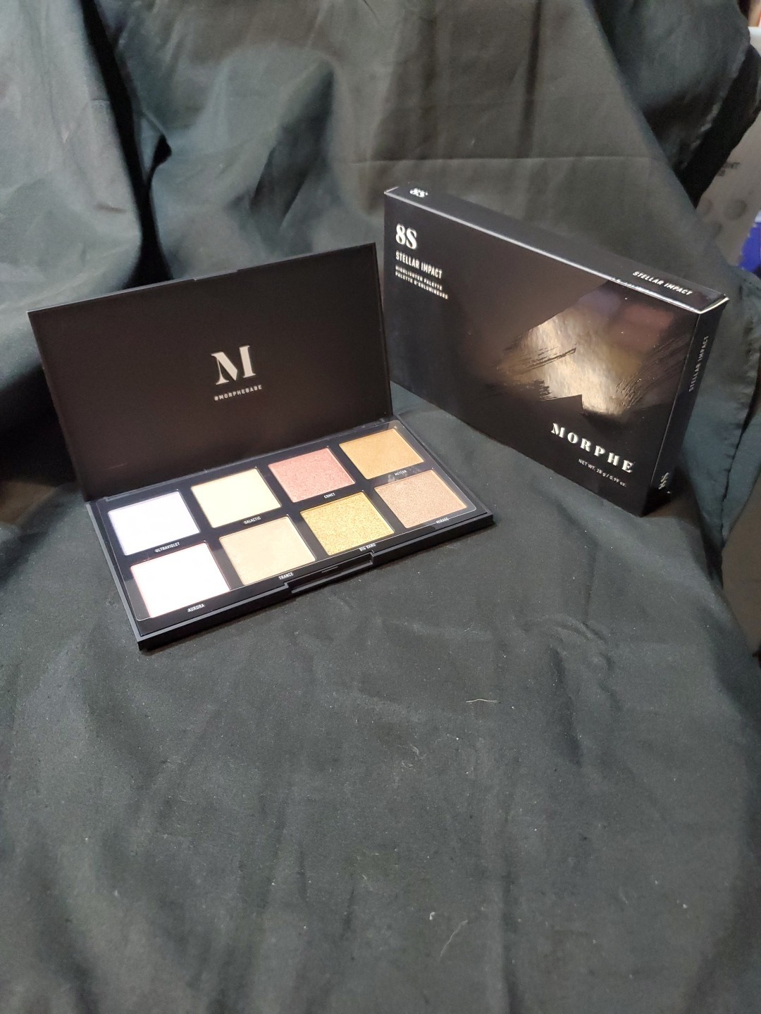 MORPHE 8S Stellar Impact Highlighter Palette Pressed Powder NEW