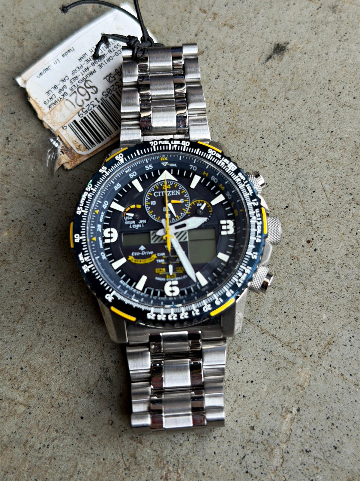 Citizen Promaster Skyhawk A-T Blue Angels Eco-Drive Atomic Black Dial 45mm