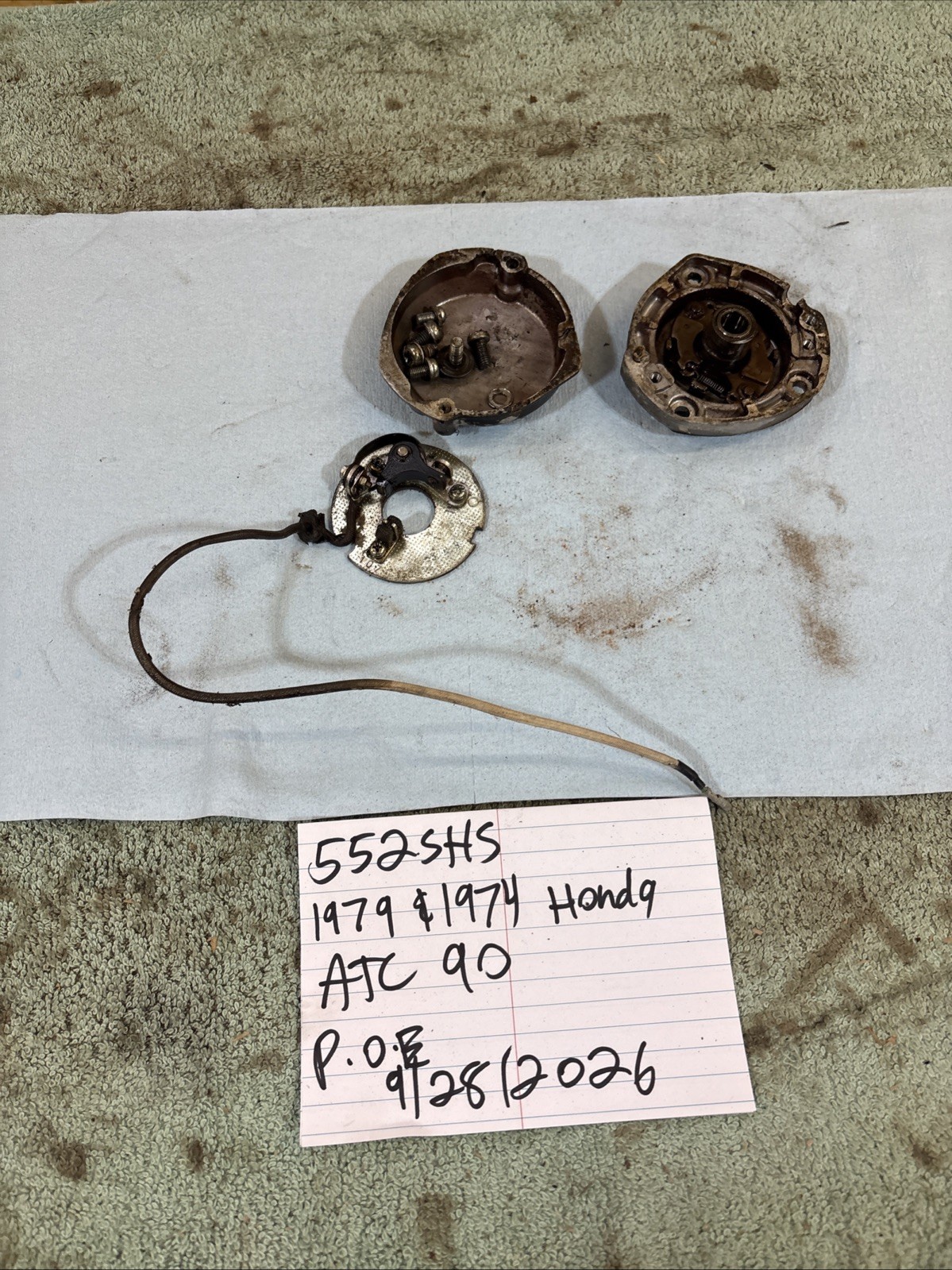 1979 Honda Atc 90 Pulse Generator Cdi 552 1979 Honda Atc 90 Pulse Generator Cdi 552