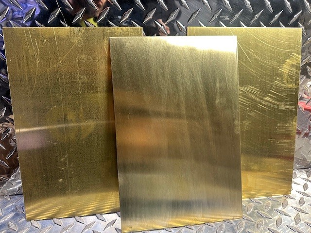 BRASS 18g SHEET PLATE NEW (3pcs) 8X12\ BRASS 18g SHEET PLATE NEW (3pcs) 8X12\