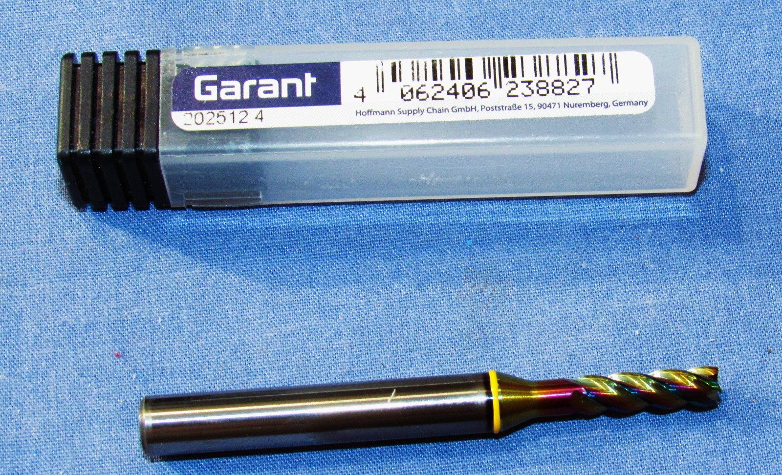 Garant Metric 4 mm dia. x 13 mm LOC x 18 mm reach,57 mm OAL 3 Flute Alu Garant Metric 4 mm dia. x 13 mm LOC x 18 mm reach,57 mm OAL 3 Flute Alu
