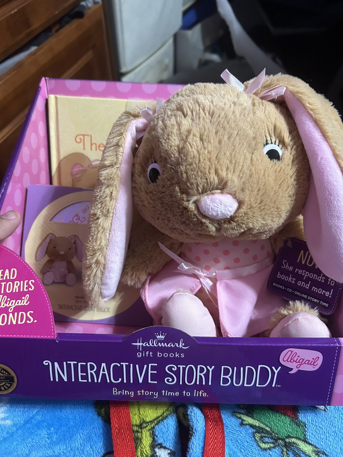 Hallmark Interactive Story Buddy Abigail New In Original Box with Book and CD Hallmark Interactive Story Buddy Abigail New In Original Box with Book and CD