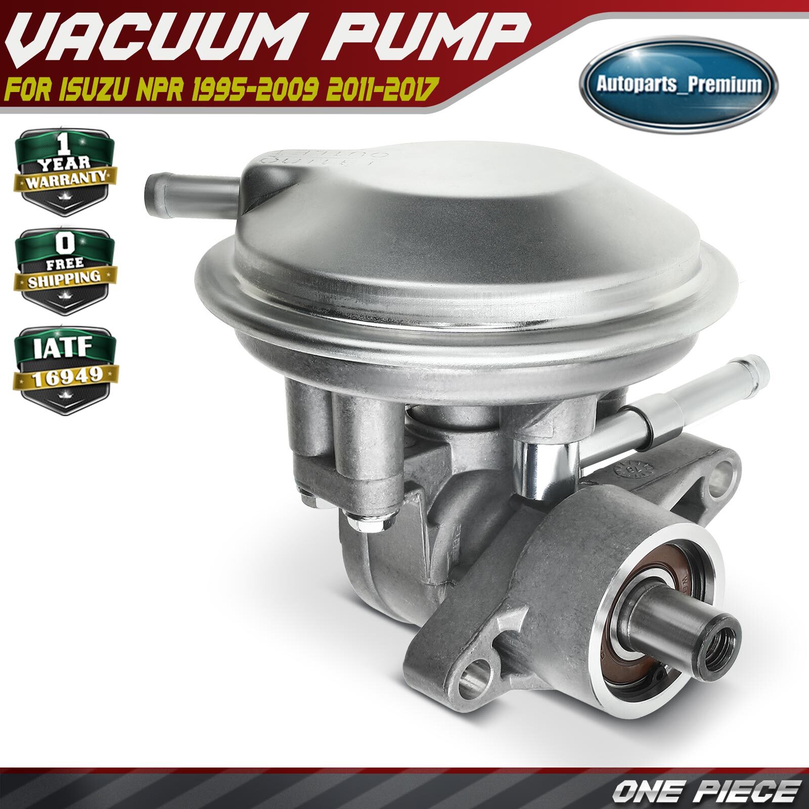 Mechanical Diaphragm Vacuum Pump for Isuzu NPR 1995-2009 2011-2017 Turbo Diesel