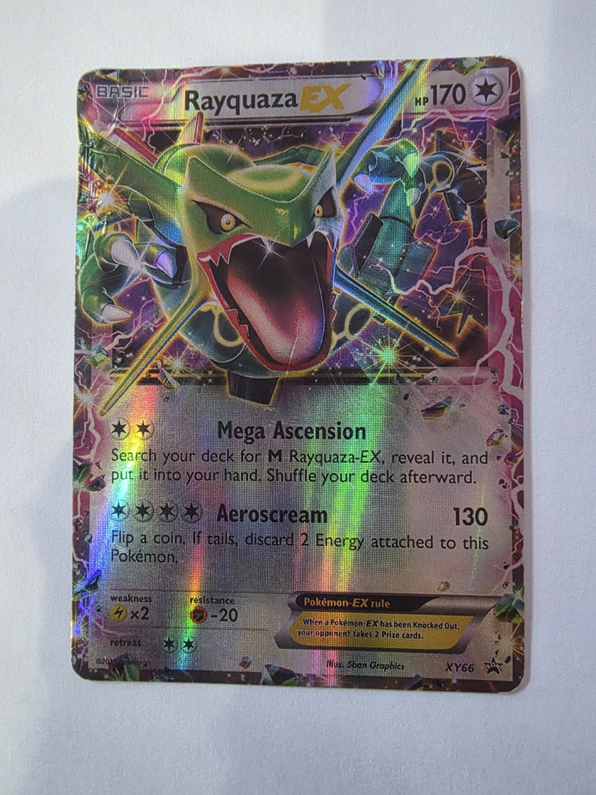 Rayquaza EX XY66 XY Holo