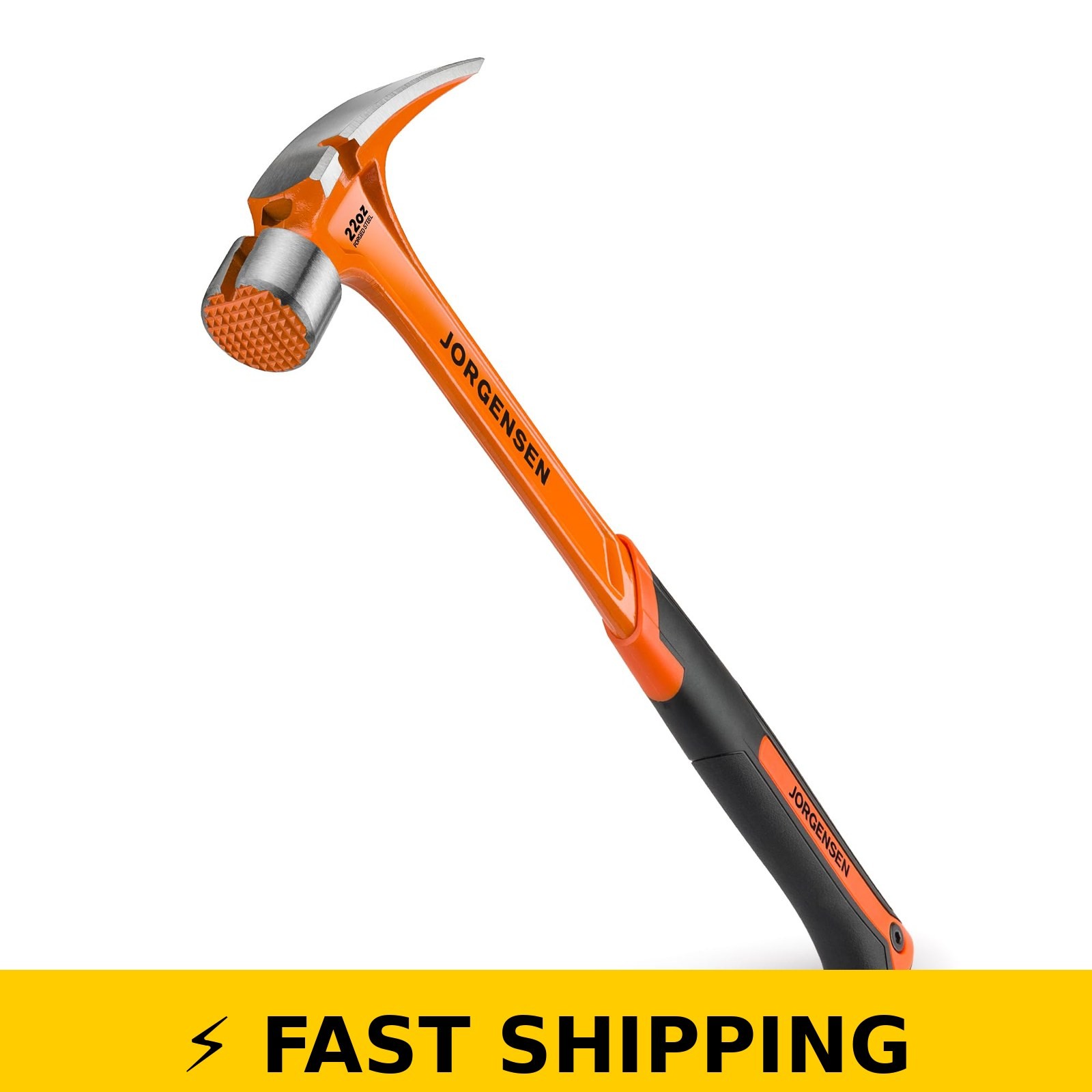 Jorgensen 22 oz Framing Hammer with Magnetic Nail Holder Jorgensen 22 oz Framing Hammer with Magnetic Nail Holder