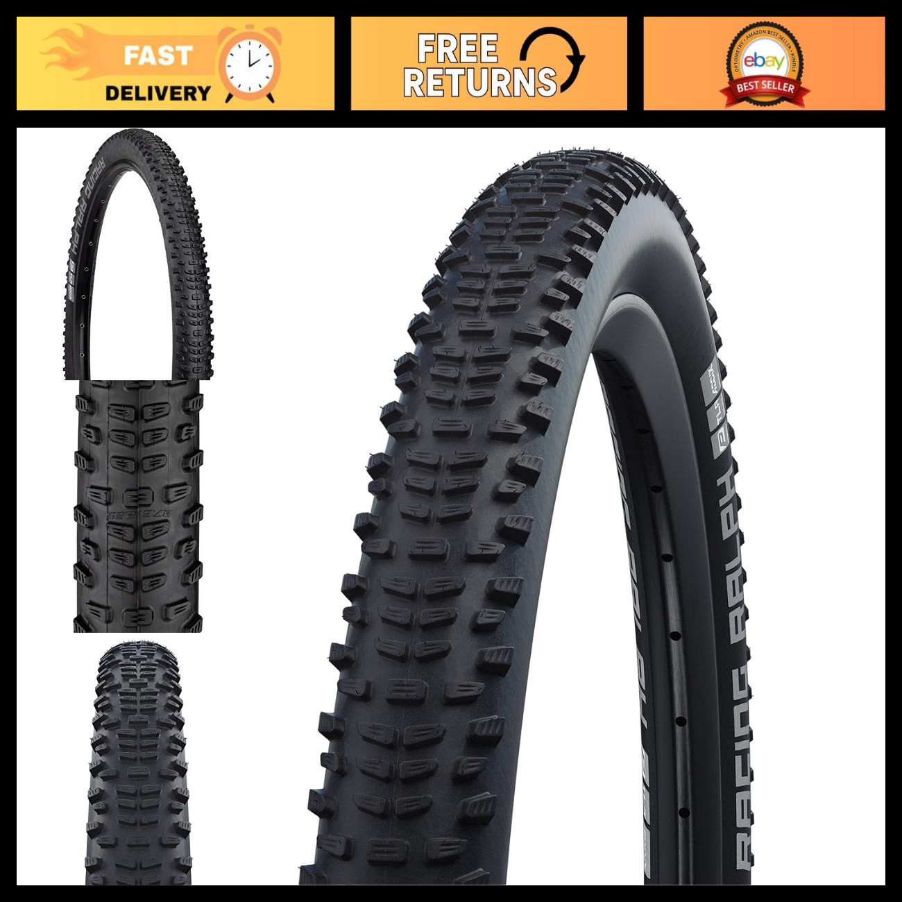 High-Performance MTB Tire 27.5x2.25 | Racing Ralph Addix | Durable & Lightweight