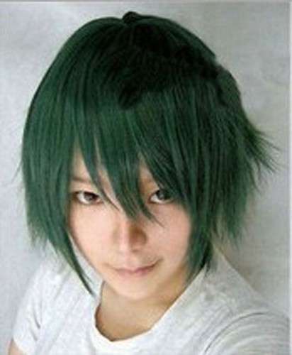 Sexy Short Hair Full Wigs Multi-color Cosplay Costume Fashion Anime Party Hair