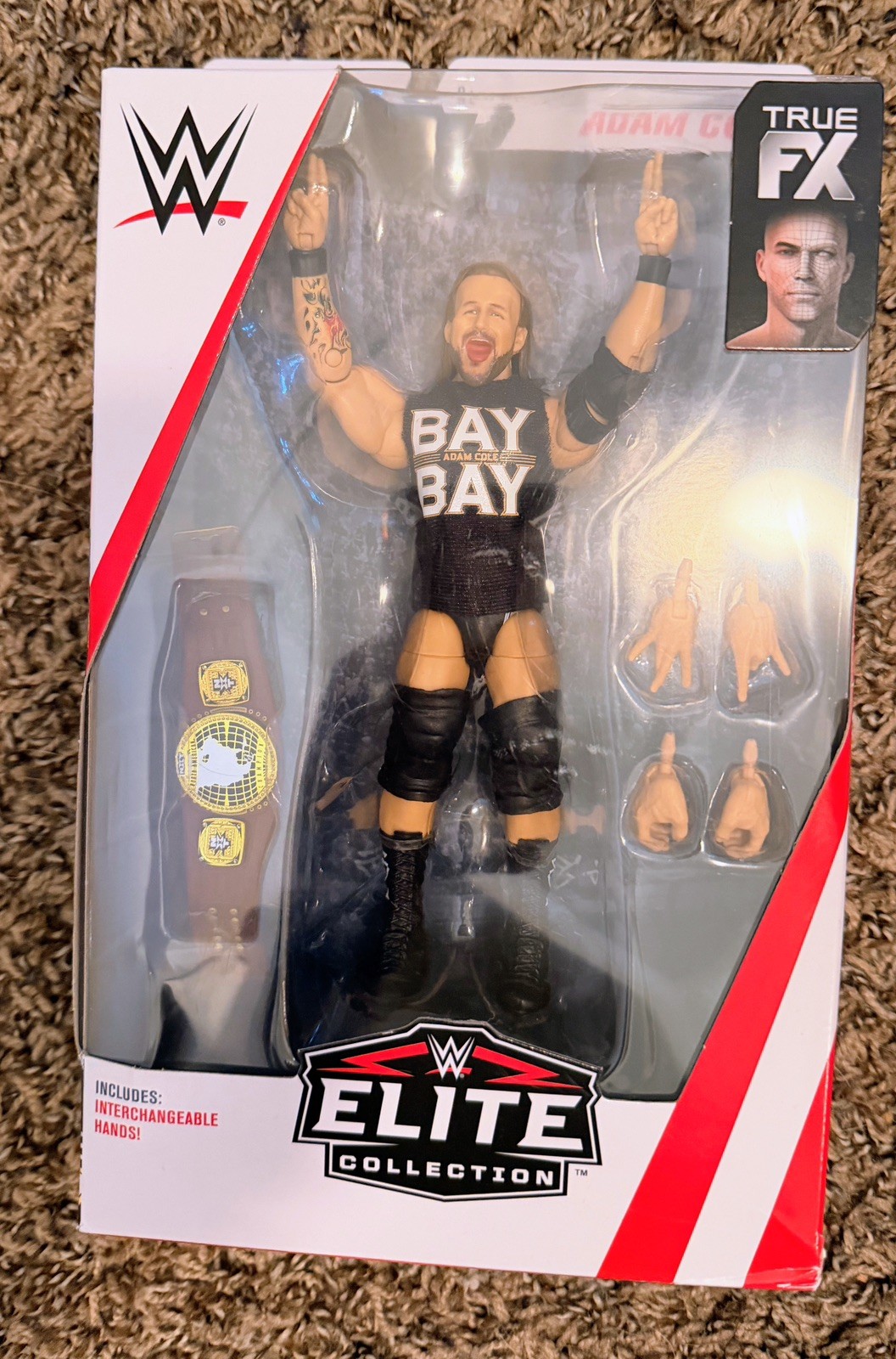WWE Mattel Elite Series 71 Adam Cole North American Title Figure WWE Mattel Elite Series 71 Adam Cole North American Title Figure