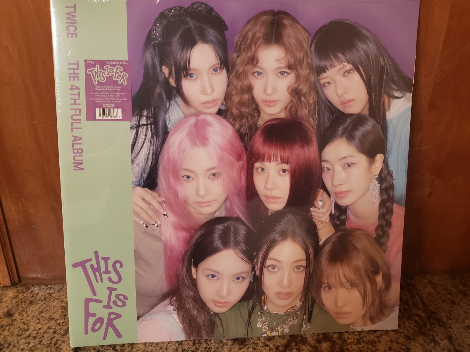 Twice This Is For the 4TH Full Album Vinyl - Limited Edition Dragonfruit Glitter Twice This Is For the 4TH Full Album Vinyl - Limited Edition Dragonfruit Glitter