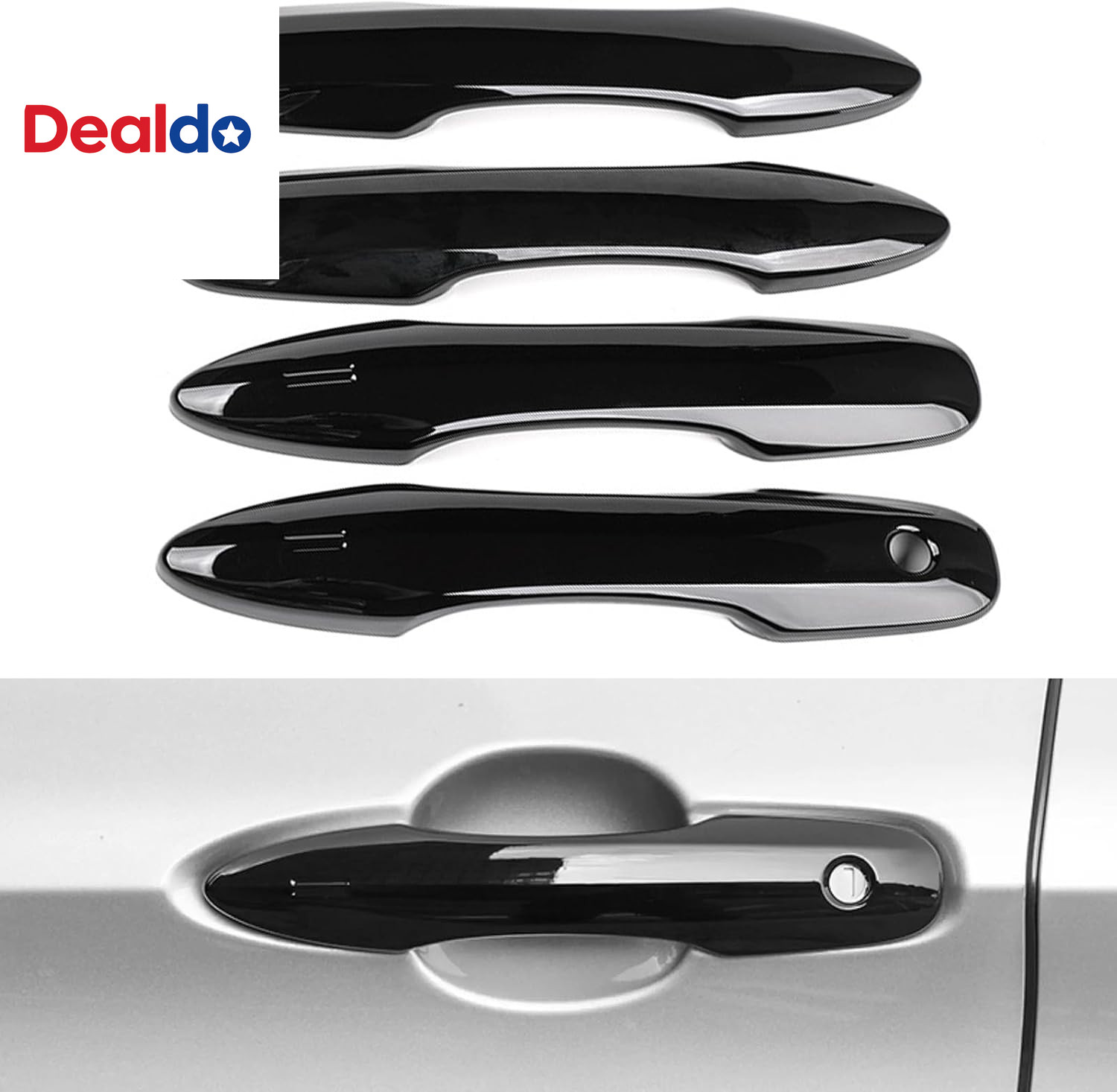 Snap-On Door Handle Cover for Toyota Camry 2018-2025 Door Handle Protectors for Snap-On Door Handle Cover for Toyota Camry 2018-2025 Door Handle Protectors for