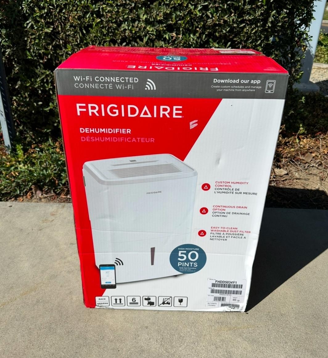 Frigidaire 50 Pint Dehumidifier Wi-Fi FHDD5034Y1