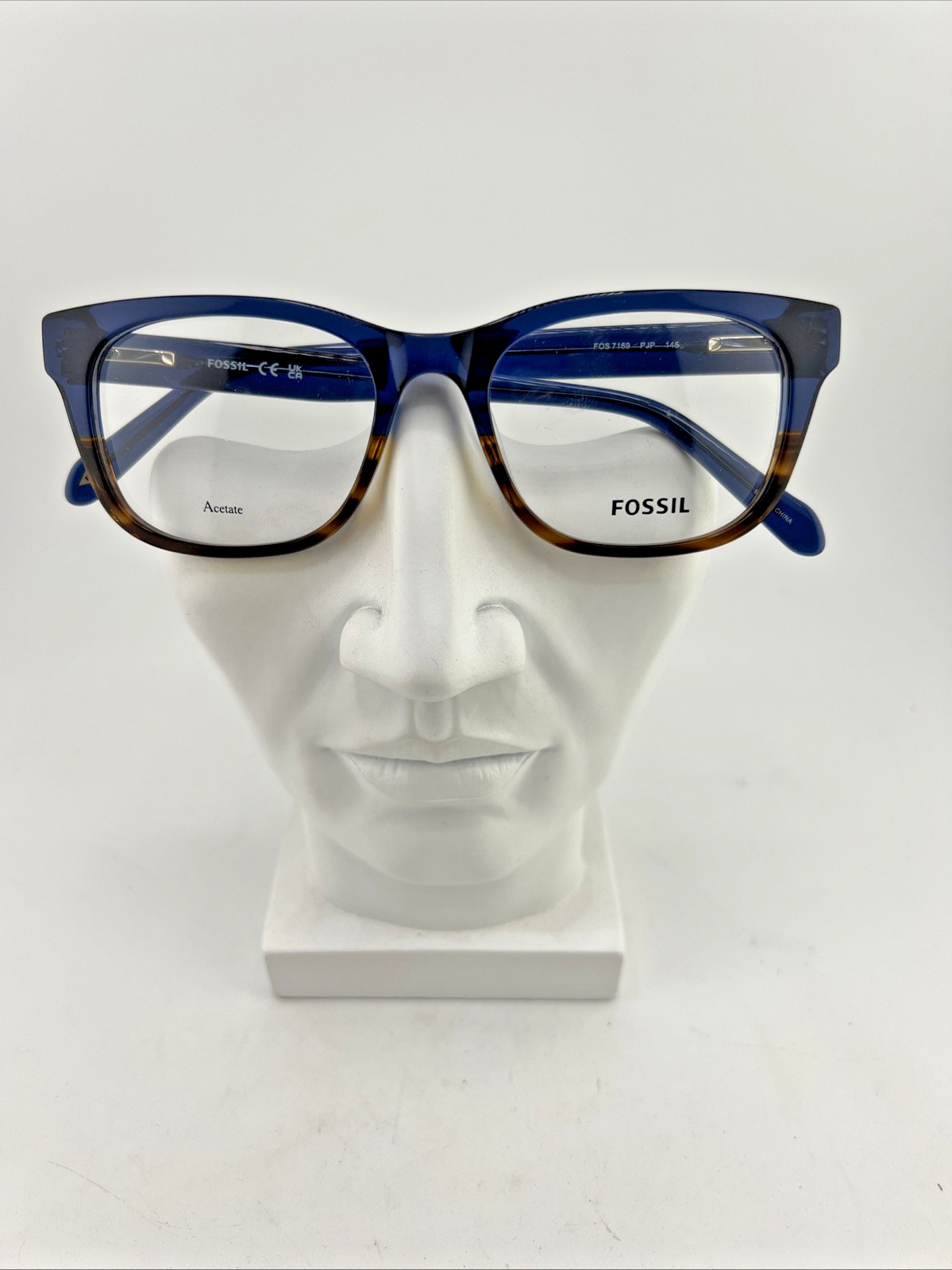 Fossil FOS 7169 Authentic Designer Eyeglasses Frames Blue PJP 52-18-145
