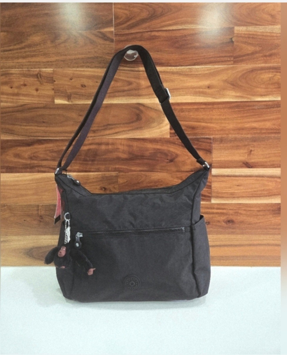 Kipling Bag Crossbody Black Adjustable Shoulder Bag  NEW ALENYA