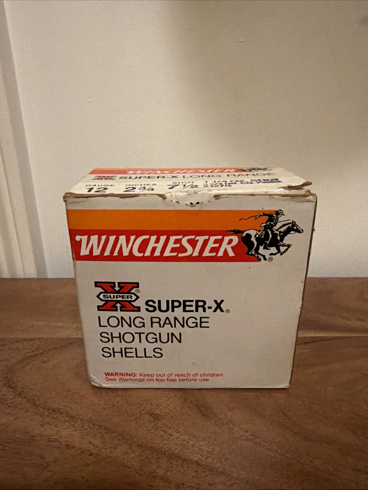 Vintage Full Shotgun Shell Box Vintage Full Shotgun Shell Box