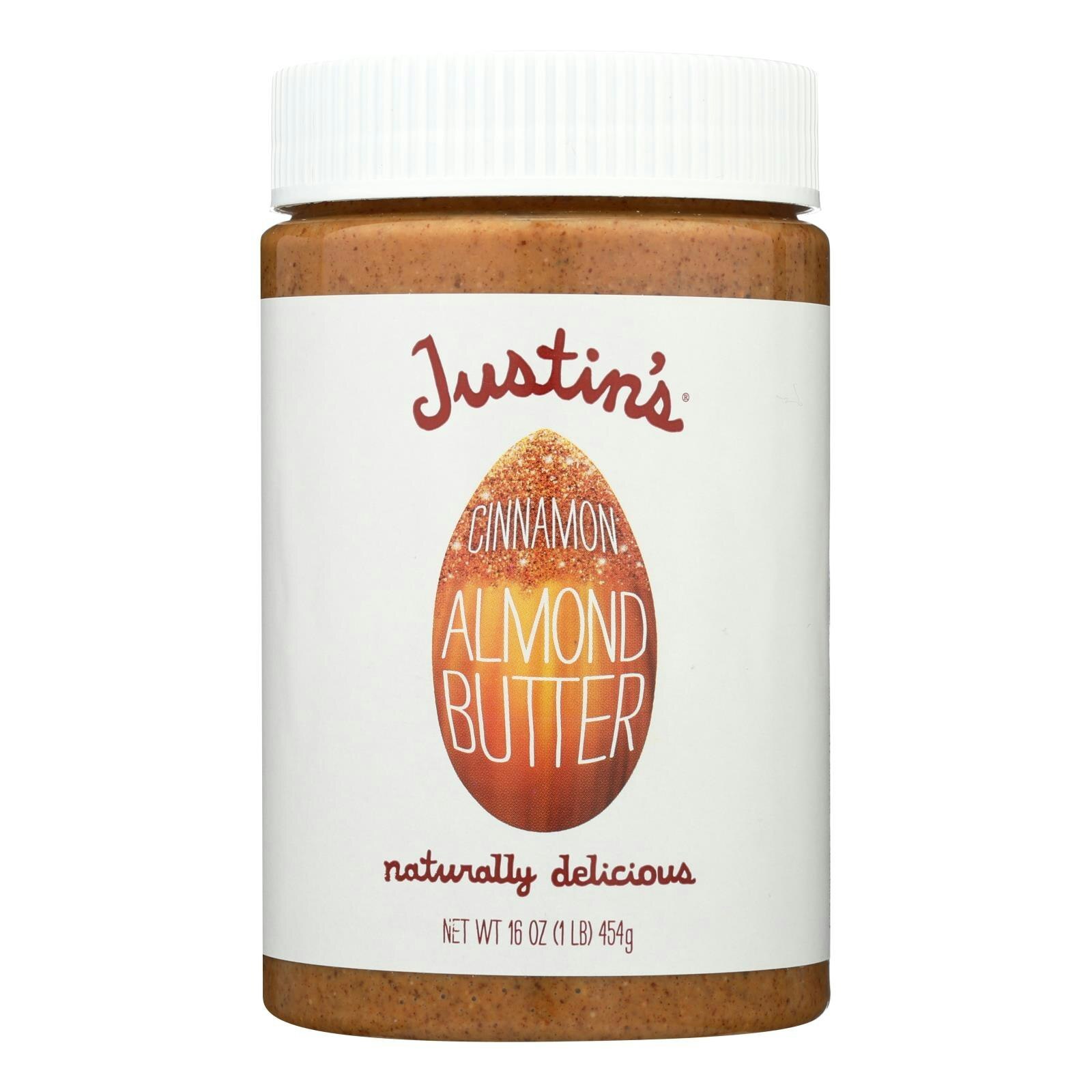 Justin\'s Nut Butter Almond Cinnamon - 16 oz (Pack of 6)