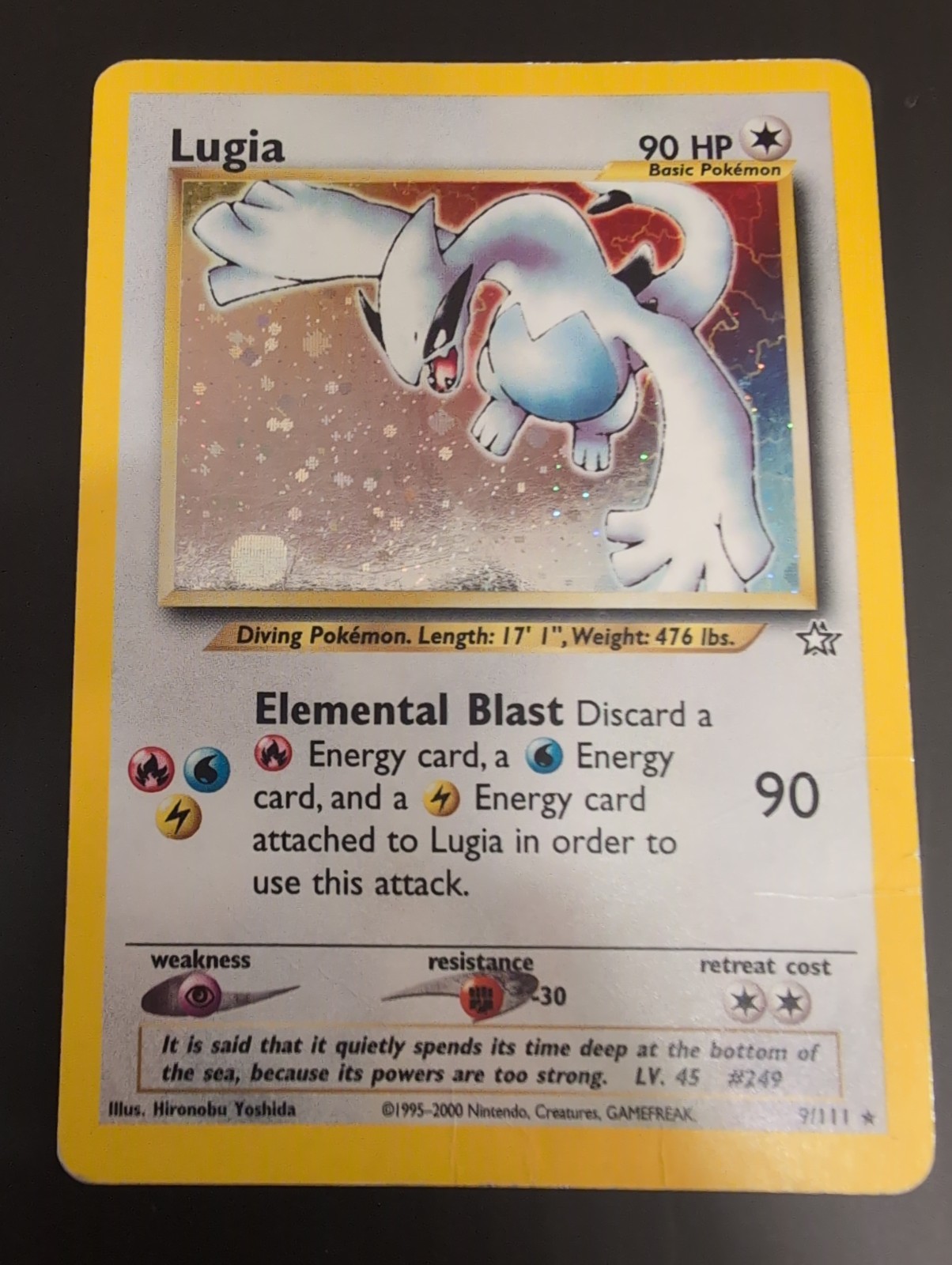 Lugia 9/111 Neo Genesis Holo