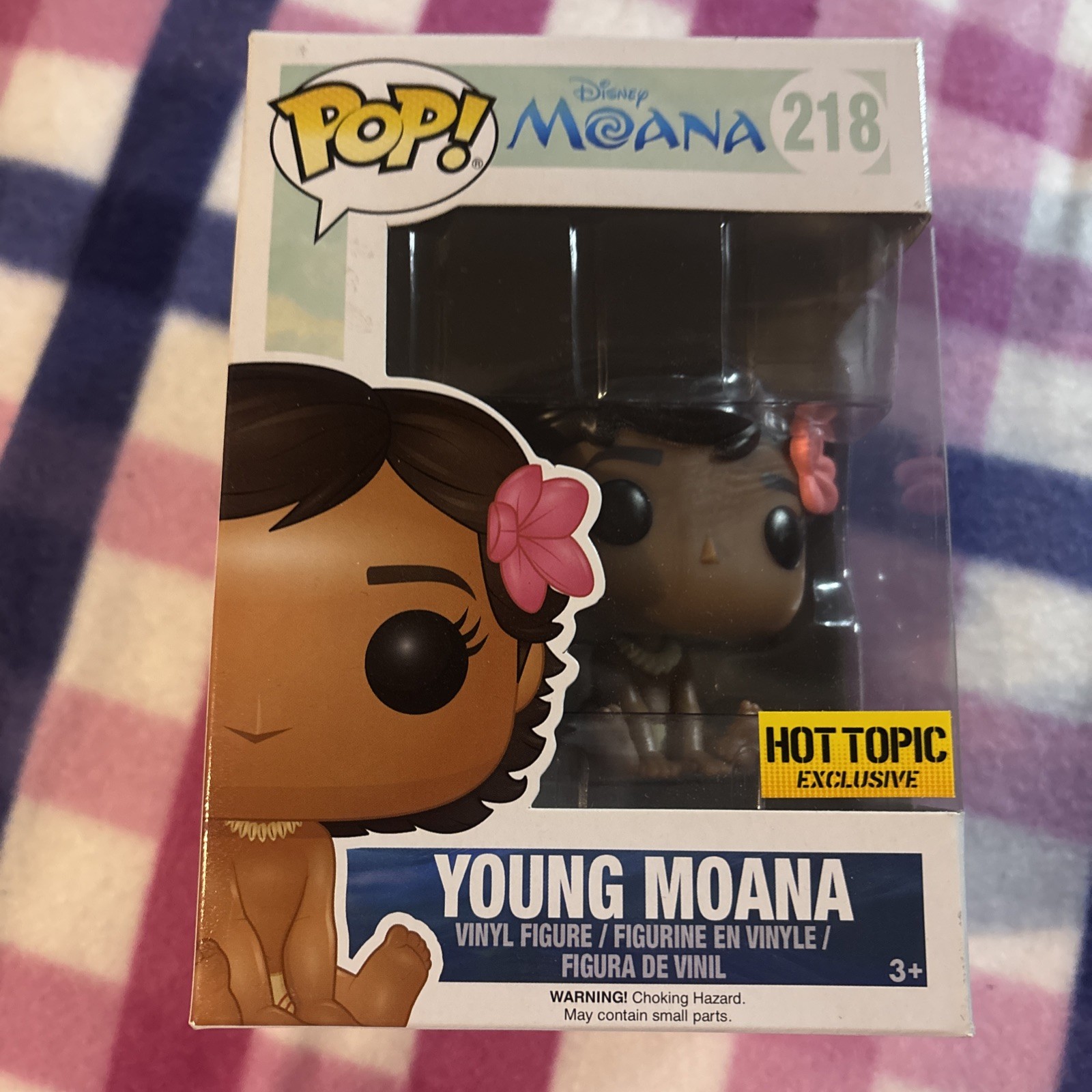 Funko POP Disney Young Moana #218 Hot Topic Exclusive Vinyl Figure Funko POP Disney Young Moana #218 Hot Topic Exclusive Vinyl Figure