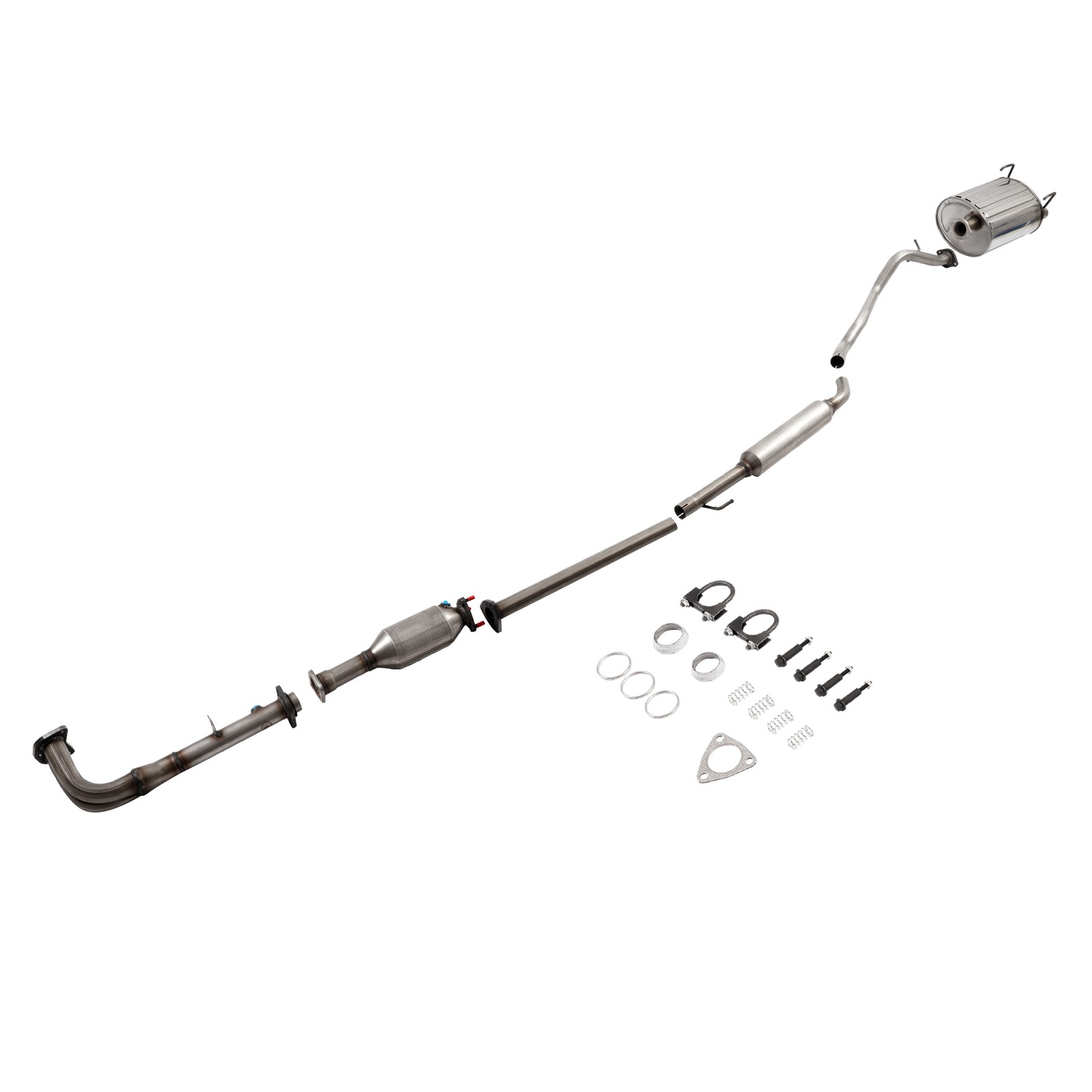 For Honda CRV 2.0L 1997-2001 Front Pipe Muffler Complete Exhaust System Assembly