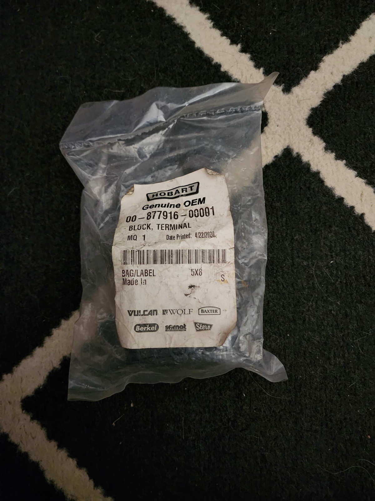 Genuine OEM Hobart Block Terminal Genuine OEM Hobart Block Terminal