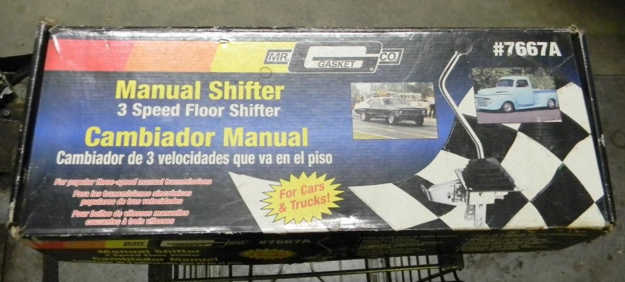 MR GASKET 3 SPEED FLOORSHIFT CONVERSION KIT NEW IN BOX