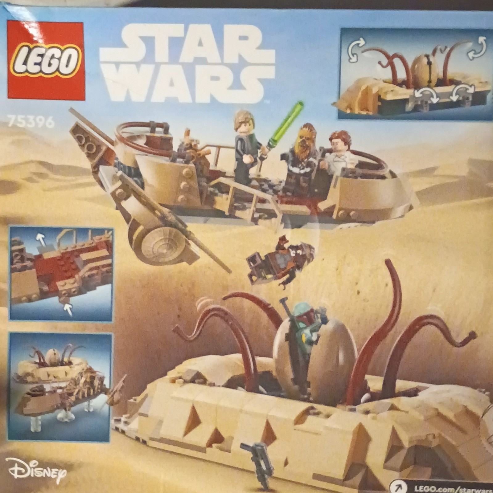 LEGO Star Wars Desert Skiff & Sarlacc Pit 75396 SEALED IN PERFECT BOX Ships Free
