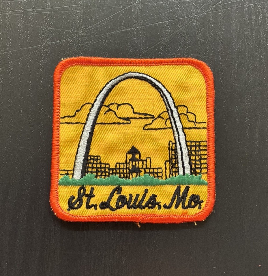Vintage St Louis Missouri Gateway Arch Patch