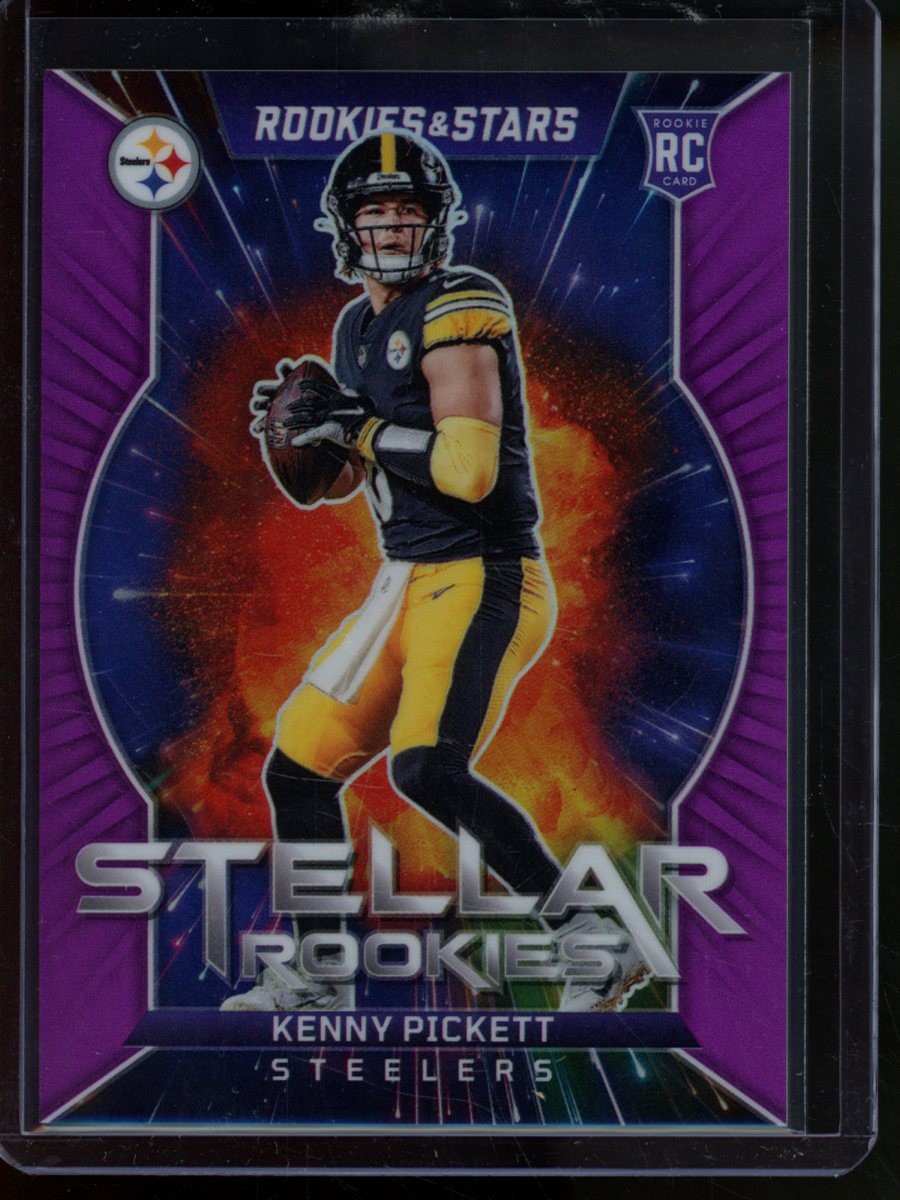 2022 Panini Rookies & Stars Kenny Pickett Stellar Rookies Purple /35 #SR-1