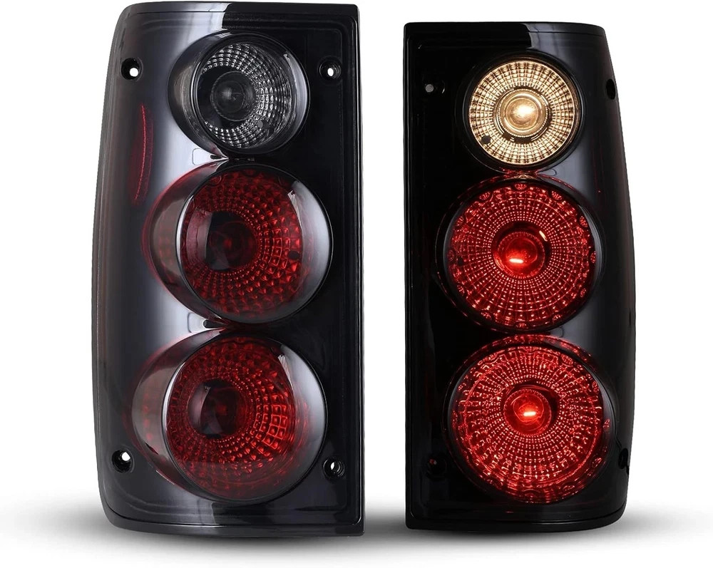 Tail Lights For Toyota Pickup Truck Replace Rear Lamps Black/Smoke Tail Light