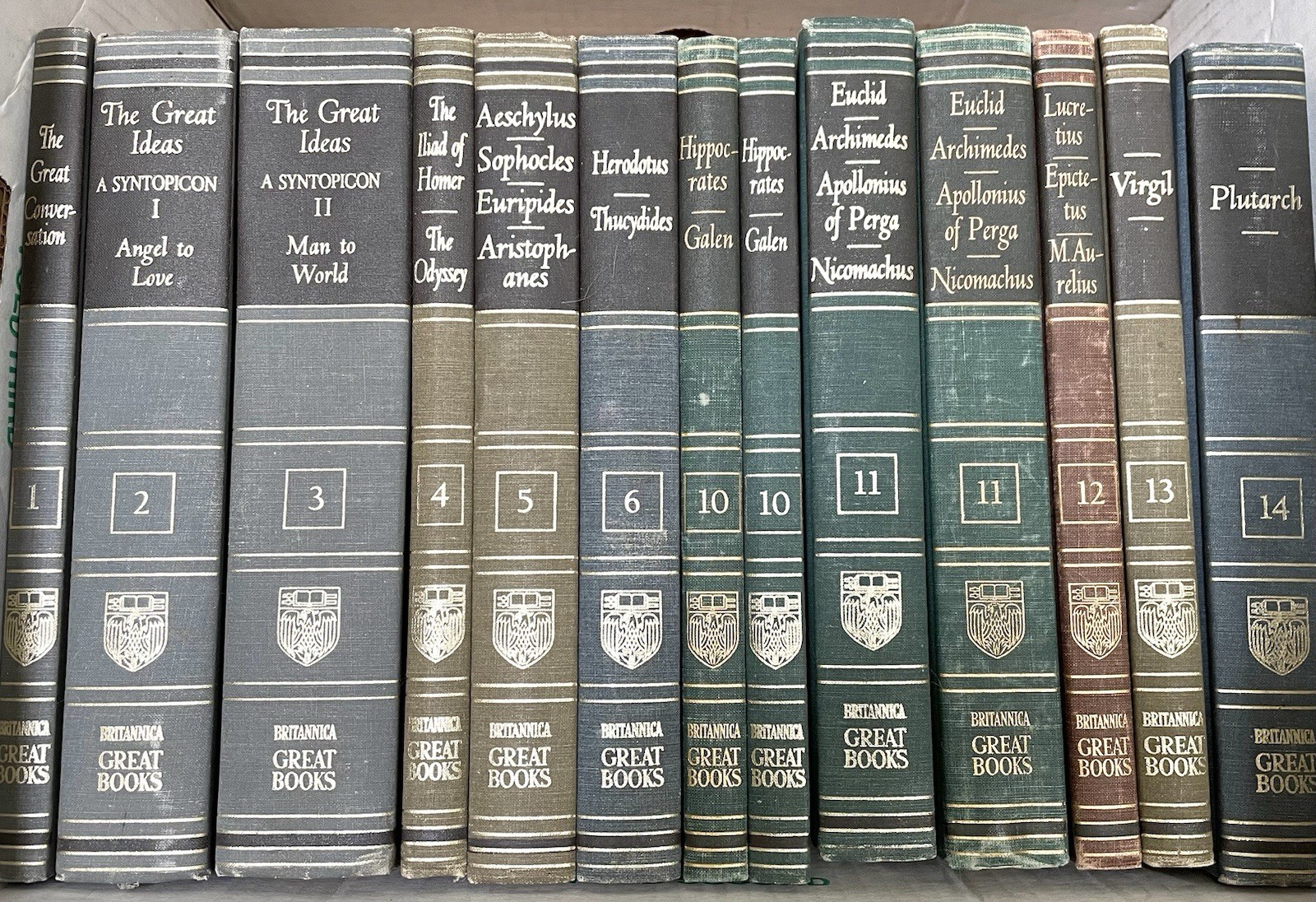 Britannica  Great Books of the Western World 1952 CHOICE
