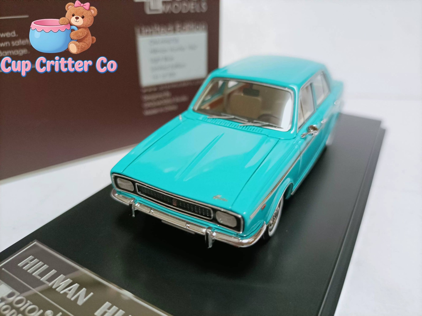 Totol Models 1:43 Hillman Hunter Sedan Model Hillman Hunter 1967 Light Blue