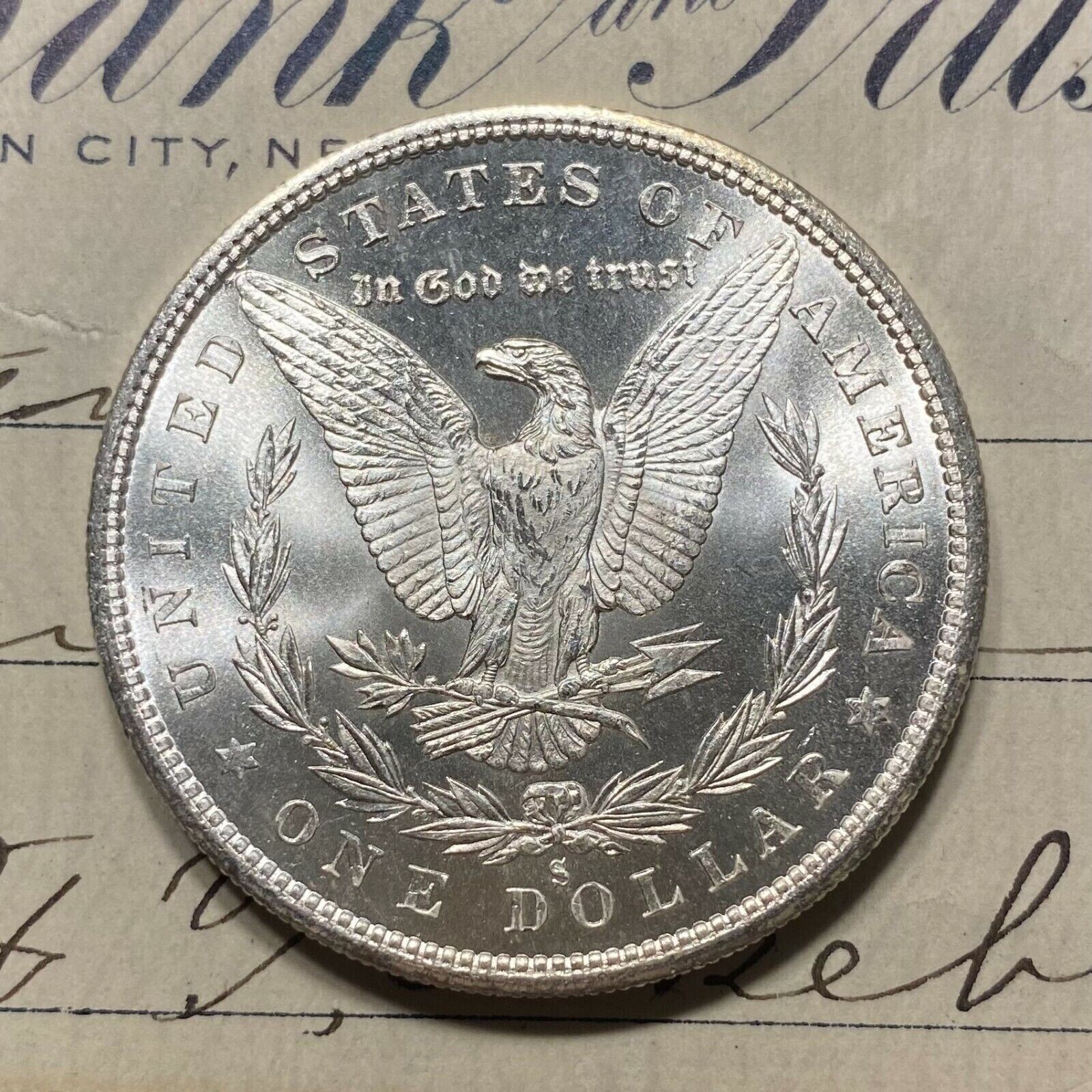 ✯ GEM BU S Morgan Silver Dollar From OBW Roll Estate Hoard ✯ S Mint Unc ✯ ✯ GEM BU S Morgan Silver Dollar From OBW Roll Estate Hoard ✯ S Mint Unc ✯