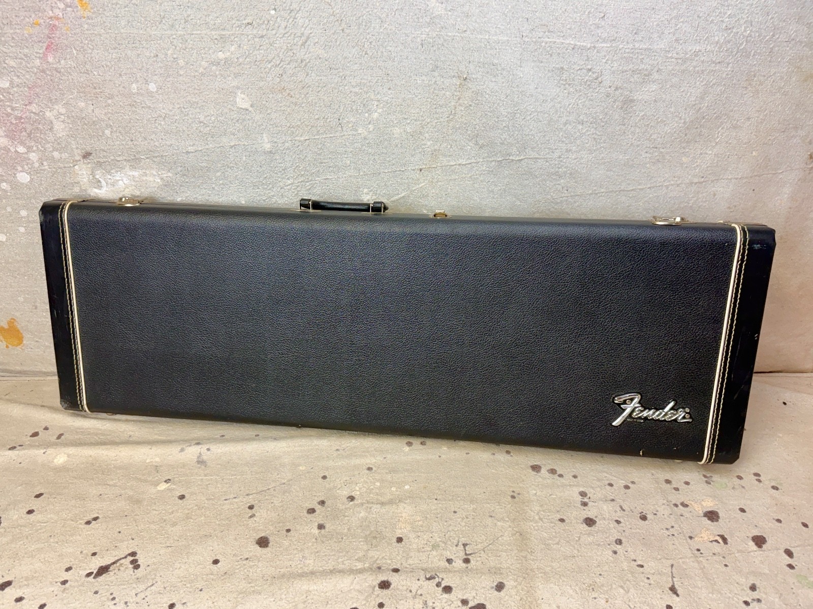 Vintage 1978-1980 Fender Mustang Guitar Case Black 