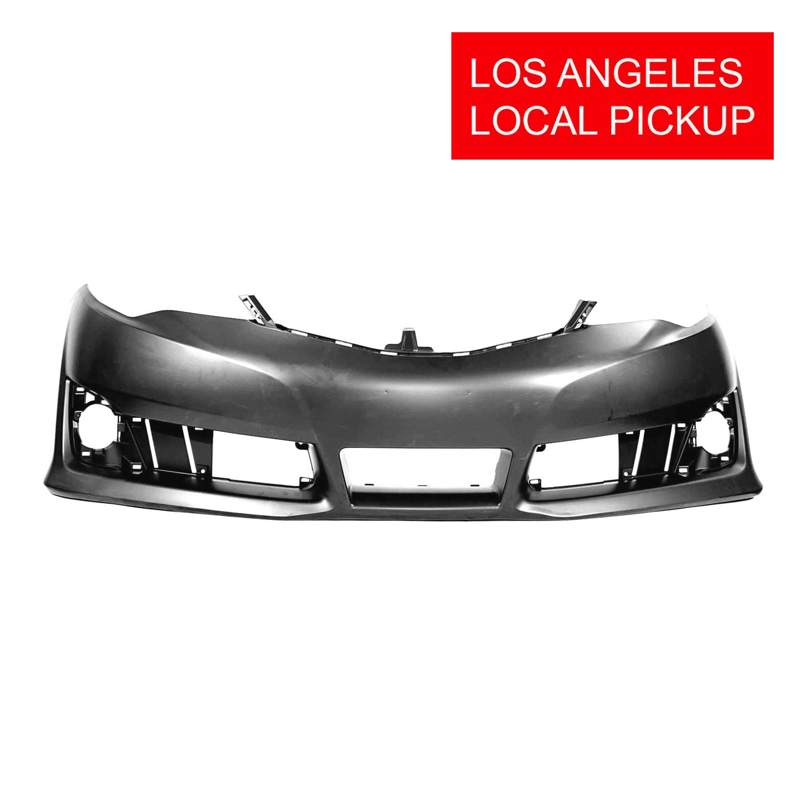 2012-2014 Toyota Camry Sedan Hybrid SE Primed Front Bumper Cover TO1000379. CA
