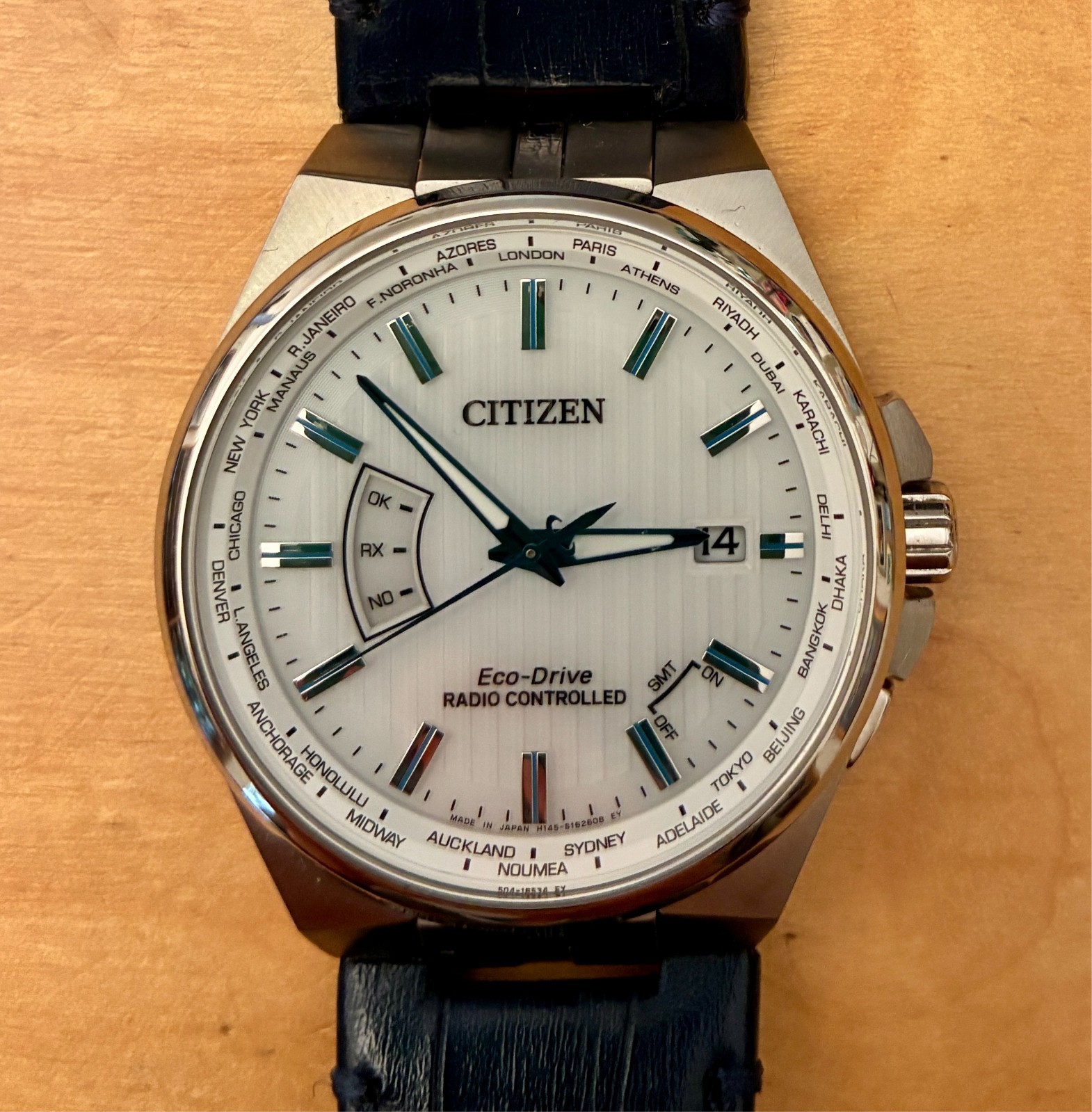 Citizen Collection Eco-Drive Radio Controlled Men’s Watch (Model #CB0160-18A) Citizen Collection Eco-Drive Radio Controlled Men’s Watch (Model #CB0160-18A)