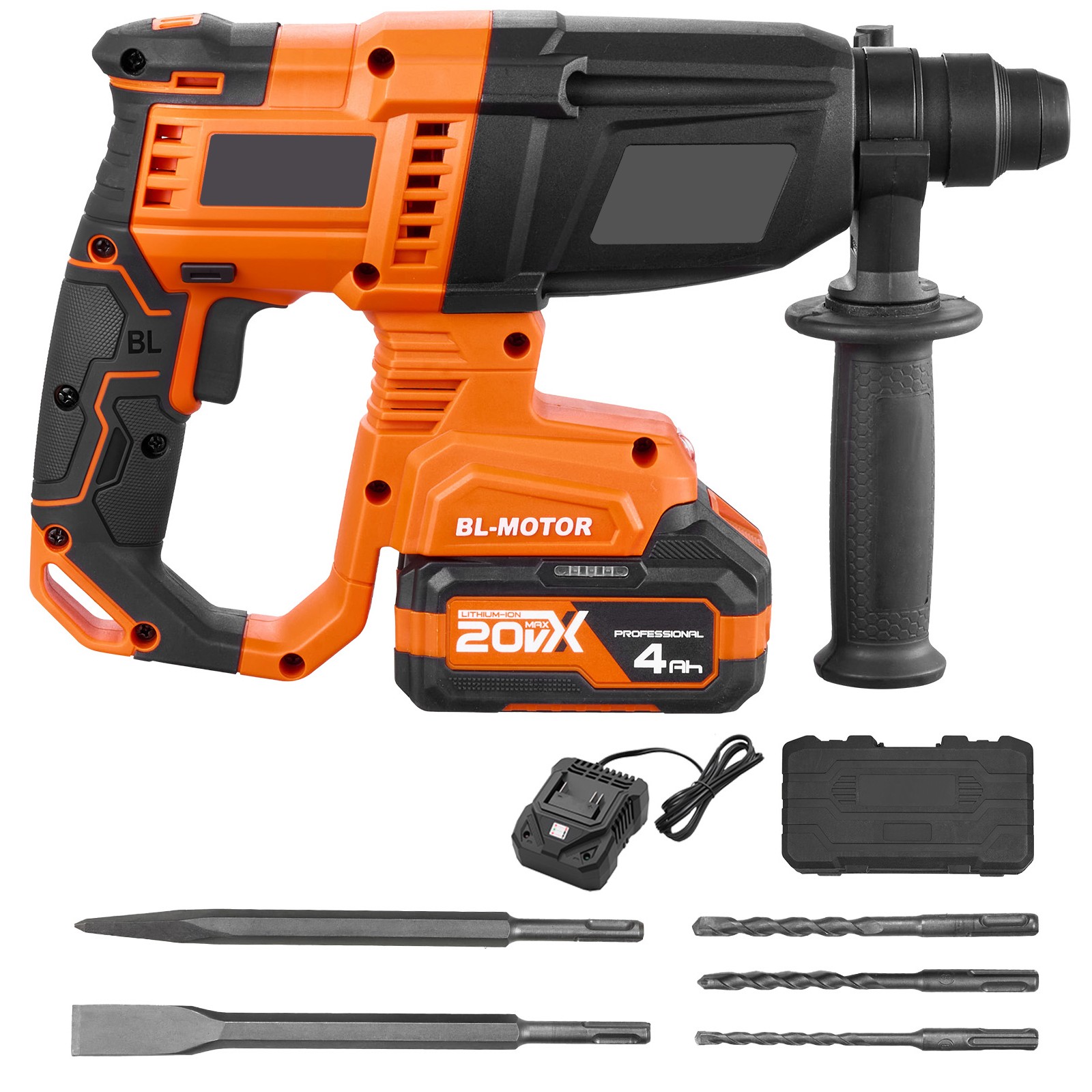 Uimoso Cordless 20V SDS-Plus Rotary Hammer Drill,7/8 in for Concrete and Masonry