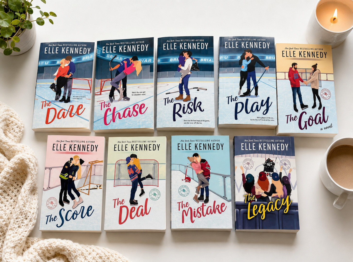 Off-Campus Series 9 Book Set Elle Kennedy Paperback New Book usa