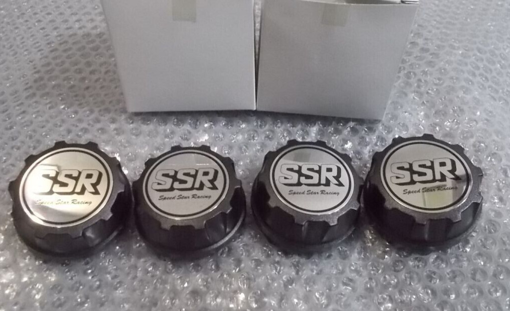 4x SSR Speed Star Formula Center Caps for Formula AERO MESH Formula MK-III neo
