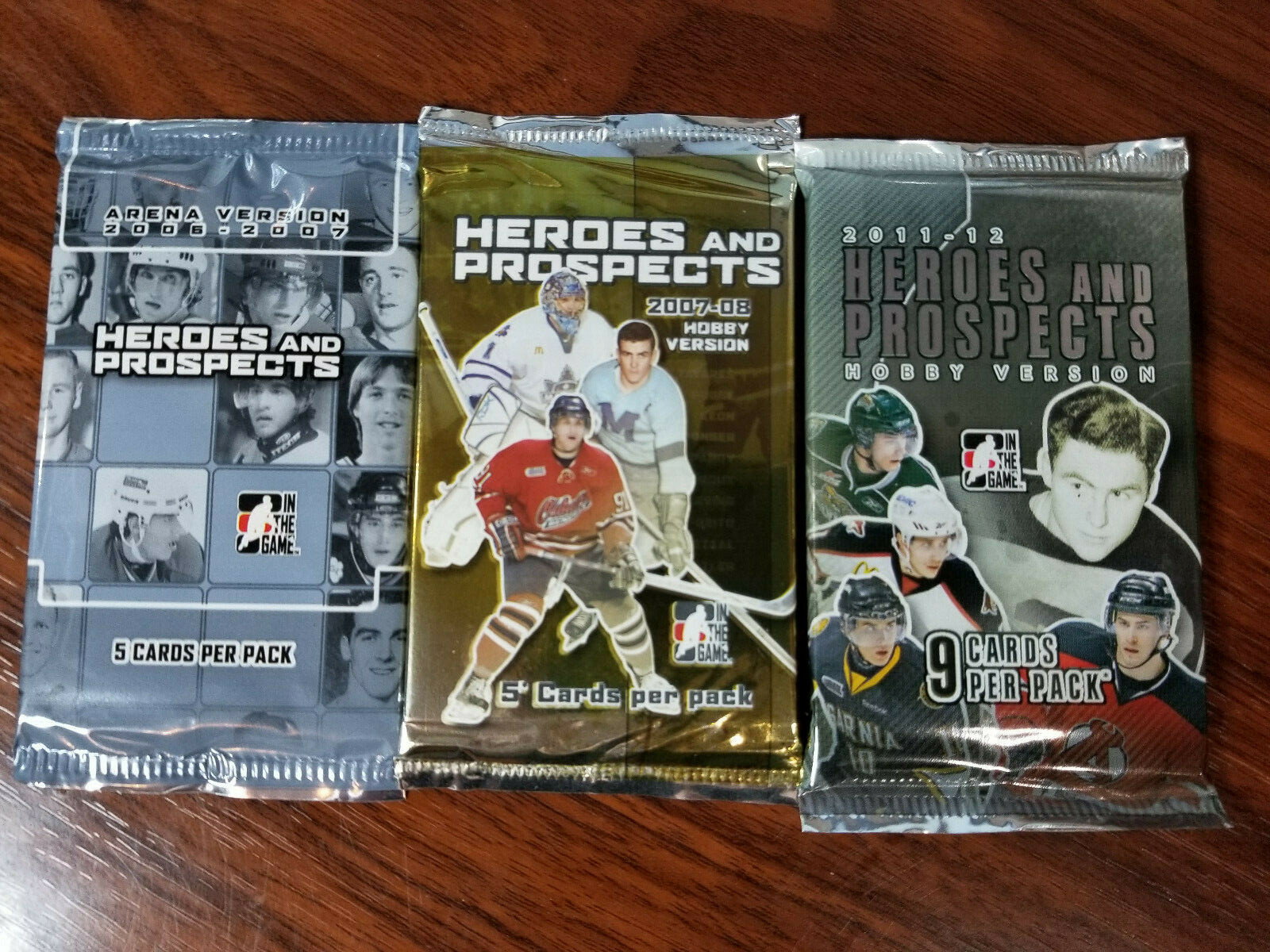 2006-07, 2007-08, 2011-12 Heroes and Prospects Hockey 3 pack special see details 2006-07, 2007-08, 2011-12 Heroes and Prospects Hockey 3 pack special see details