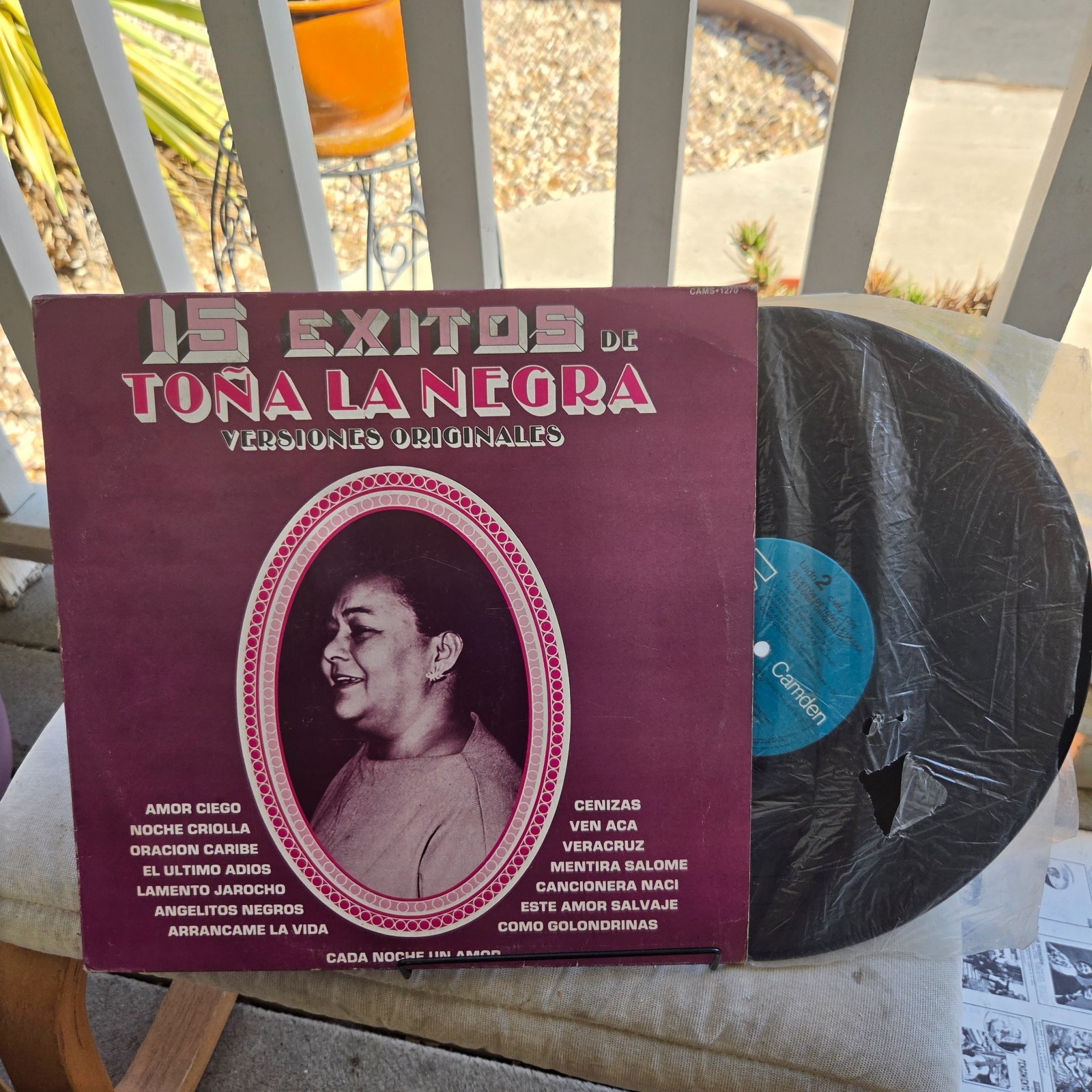Toña La Negra – 15 Exitos De Toña La Negra | Versiones Originales LP VG+