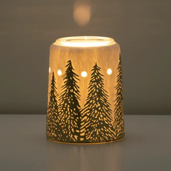 Golden Crest Scentsy Warmer and one Scentsy Wax Bar Bundle. NIB