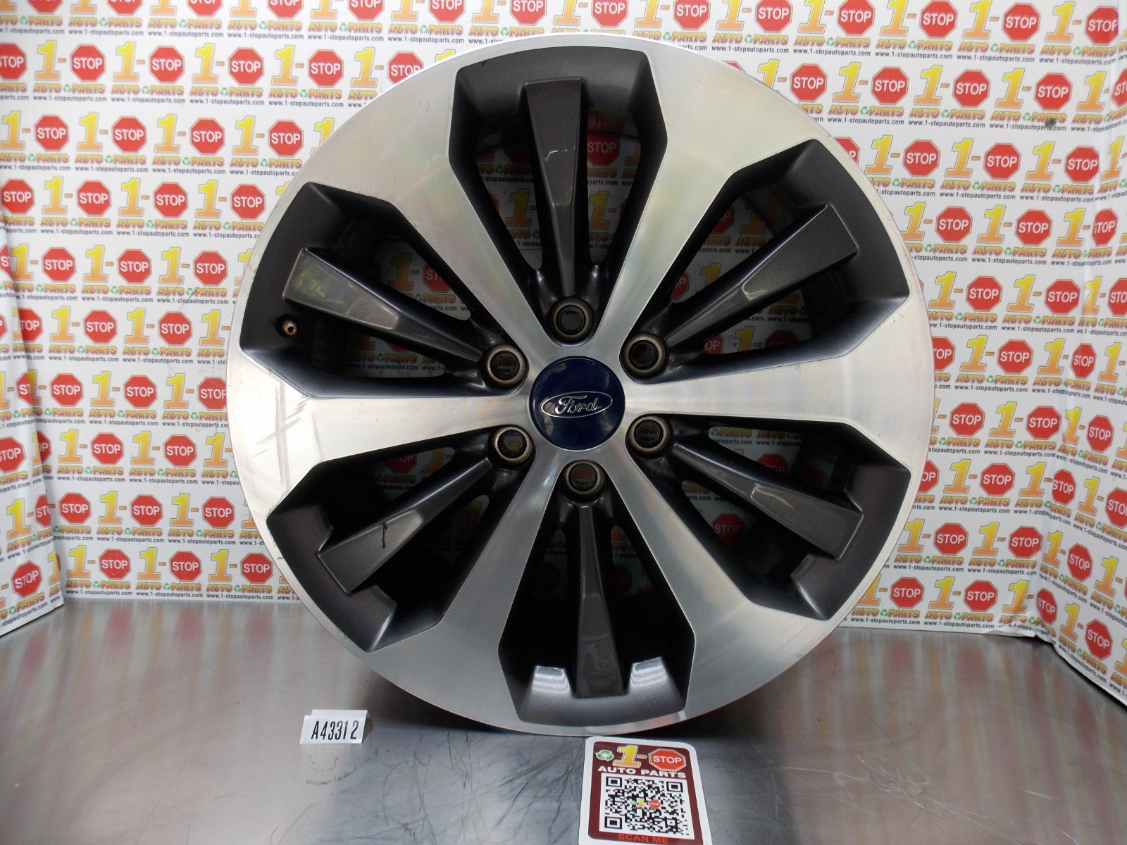 2017-2020 FORD F150 ALUMINUM 12 SPOKE GRAY POCKETSWHEEL RIM 20X8 20\