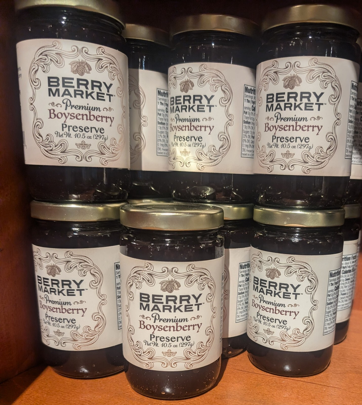 Knott’s Berry Farm Berry Market Premium Boysenberry Preserves 10.5oz