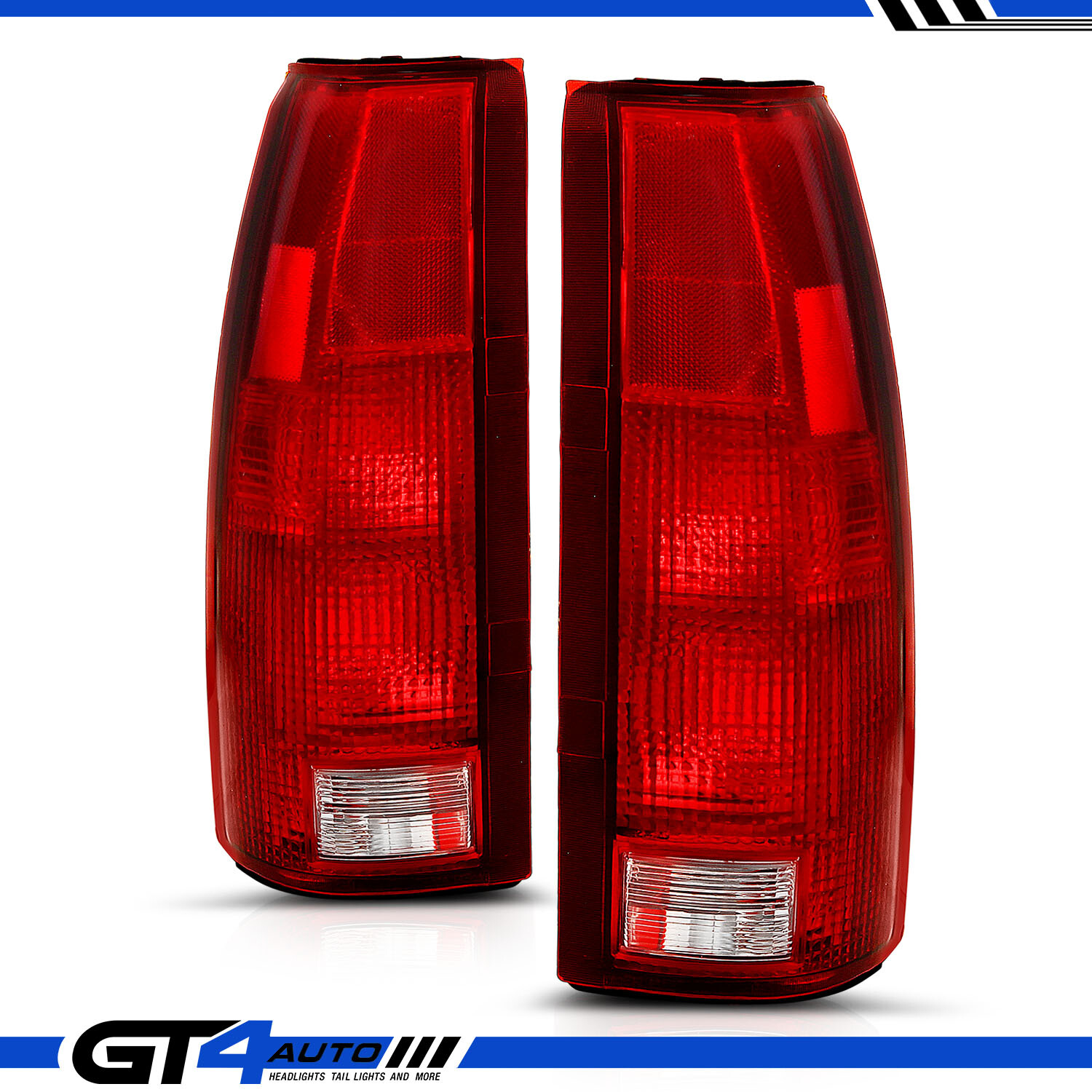 1988-2000 Chevy GMC C/K Silverado Suburban Tahoe Yukon Blazer OE Taillights Set