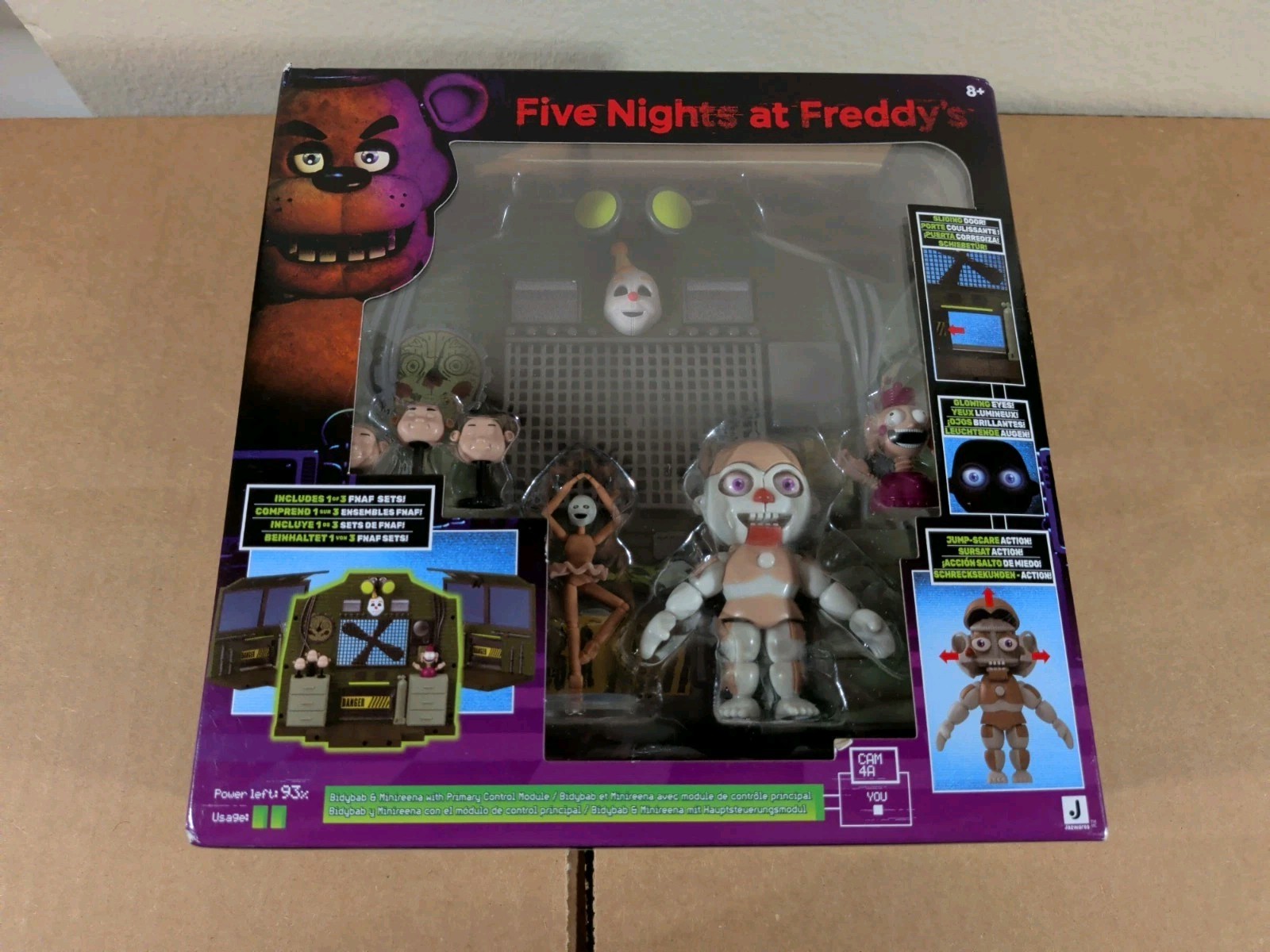 Jazwares FNAF Bidybab And Minireena Office Set